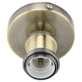 Vintage E26 E27 Lamp Socket Ceiling Lamp Holder with Accessories for Kitchen Bedroom Living Room 100‑240VAntique Green In Australia - Darrahopens