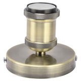 Vintage E26 E27 Lamp Socket Ceiling Lamp Holder with Accessories for Kitchen Bedroom Living Room 100‑240VAntique Green In Australia - Darrahopens