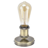 Vintage E26 E27 Lamp Socket Ceiling Lamp Holder with Accessories for Kitchen Bedroom Living Room 100‑240VAntique Green