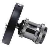 Vintage E26 E27 Lamp Socket Ceiling Lamp Holder with Accessories for Kitchen Bedroom Living Room 100‑240VBlack