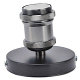Vintage E26 E27 Lamp Socket Ceiling Lamp Holder with Accessories for Kitchen Bedroom Living Room 100‑240VBlack