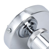 Vintage E26 E27 Lamp Socket Ceiling Lamp Holder with Accessories for Kitchen Bedroom Living Room 100‑240VSilver