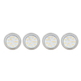 4PCS MR11 12LED Light Bulb 2W 300LM Spot Light Bulb Double Pin Base Landscape Light BulbWarm White 3000K