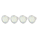 4PCS MR11 12LED Light Bulb 2W 300LM Spot Light Bulb Double Pin Base Landscape Light BulbCold White 6000K