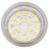 4PCS 18LED MR11 Light Bulb 3W 300LM Double Pin Base Landscape Spot Light Bulb for Living RoomWarm White