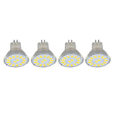 4PCS 15LED MR11 Light Bulb 5W 500LM Double Pin Base Landscape Spot Light Bulb for Living RoomWarm White