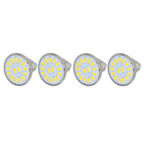 4PCS 15LED MR11 Light Bulb 5W 500LM Double Pin Base Landscape Spot Light Bulb for Living RoomWarm White