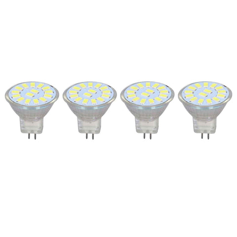 4PCS 15LED MR11 Light Bulb 5W 500LM Double Pin Base Landscape Spot Light Bulb for Living RoomCold White In Australia - Darrahopens