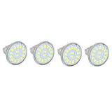 4PCS 15LED MR11 Light Bulb 5W 500LM Double Pin Base Landscape Spot Light Bulb for Living RoomCold White In Australia - Darrahopens