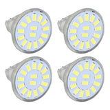 4PCS 15LED MR11 Light Bulb 5W 500LM Double Pin Base Landscape Spot Light Bulb for Living RoomCold White In Australia - Darrahopens