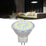 4PCS 15LED MR11 Light Bulb 5W 500LM Double Pin Base Landscape Spot Light Bulb for Living RoomCold White