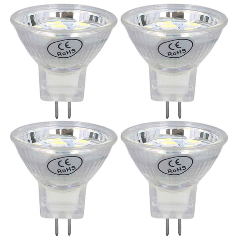 4Pcs MR11 LED Bulb 3W 300lm Bulb with 9 Beads Double Pin Base for Spotlight Landscape LampCold White Light In Australia - Darrahopens