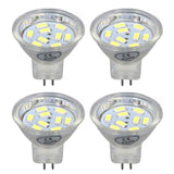 4Pcs MR11 LED Bulb 3W 300lm Bulb with 9 Beads Double Pin Base for Spotlight Landscape LampCold White Light In Australia - Darrahopens