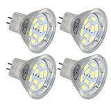 4Pcs MR11 LED Bulb 3W 300lm Bulb with 9 Beads Double Pin Base for Spotlight Landscape LampCold White Light In Australia - Darrahopens