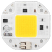 COB Lamp Bead High Power LED Chip High Brightness Drive Free for DIY Lamp Floodlight Indoor Lighting 220V50W Warm White 2800K‑3500K In Australia - Darrahopens