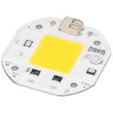 COB Lamp Bead High Power LED Chip High Brightness Drive Free for DIY Lamp Floodlight Indoor Lighting 220V70W Warm White 2800K‑3500K
