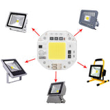 COB Lamp Bead High Power LED Chip High Brightness Drive Free for DIY Lamp Floodlight Indoor Lighting 220V100W Cold White 5800K-6500K