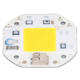 COB Lamp Bead High Power LED Chip High Brightness COB Light Emitter Drive Free for DIY Lighting 110V70W Warm White 2800K‑3500K