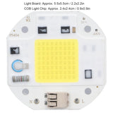 COB Lamp Bead High Power LED Chip High Brightness COB Light Emitter Drive Free for DIY Lighting 110V70W Cold White 5800K-6500K
