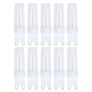 10pcs G9 Small Bulbs Blue Light Energy Saving Replacement LED Bulbs for Chandelier Table Lamp 500lm 3W 220V In Australia - Darrahopens