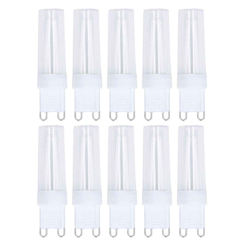 10pcs G9 Small Bulbs Blue Light Energy Saving Replacement LED Bulbs for Chandelier Table Lamp 500lm 3W 220V In Australia - Darrahopens