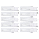 10pcs G9 Small Bulbs Blue Light Energy Saving Replacement LED Bulbs for Chandelier Table Lamp 500lm 3W 220V