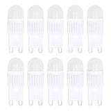 10pcs G9 Bulb Dimmable 2W 500lm G9 LED Bulb 30W Halogen Equivalent for Chandelier Ceiling Light Wall Lamp 220VWhite Light