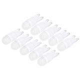 10pcs G9 Bulb Dimmable 2W 500lm G9 LED Bulb 30W Halogen Equivalent for Chandelier Ceiling Light Wall Lamp 220VWhite Light