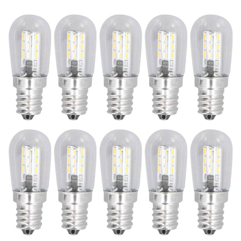 10PCS LED E12 Light Bulb Glass Small Ceiling Lamp Bulb 500LM Wall Lamp Bulb for Bedroom Office 220V In Australia - Darrahopens