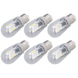 10PCS LED E12 Light Bulb Glass Small Ceiling Lamp Bulb 500LM Wall Lamp Bulb for Bedroom Office 220V In Australia - Darrahopens