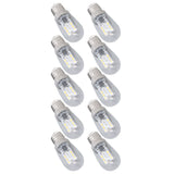 10PCS LED E12 Light Bulb Glass Small Ceiling Lamp Bulb 500LM Wall Lamp Bulb for Bedroom Office 220V