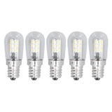 10PCS LED E12 Light Bulb Glass Small Ceiling Lamp Bulb 500LM Wall Lamp Bulb for Bedroom Office 220V