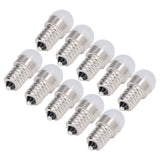 10pcs E14 Bulbs Energy Saving Warm White Light LED Small Bulbs for Ceiling Lamp Wall Lamp 500lm 1.5W 24V