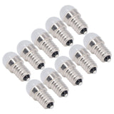 10pcs E14 Bulbs Energy Saving Warm White Light LED Small Bulbs for Ceiling Lamp Wall Lamp 500lm 1.5W 24V