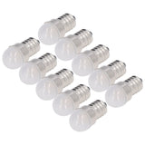 10pcs E14 Bulbs Energy Saving Warm White Light LED Small Bulbs for Ceiling Lamp Wall Lamp 500lm 1.5W 24V
