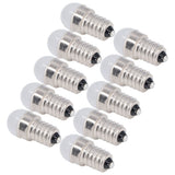 10pcs E14 Bulbs Energy Saving Warm White Light LED Small Bulbs for Ceiling Lamp Wall Lamp 500lm 1.5W 24V