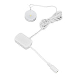 LED Under Cabinet Puck Lights Dimmable Ultra Thin Round Cabinet Light for Exhibition Halls Cabinets1 for 6