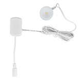 LED Under Cabinet Puck Lights Dimmable Ultra Thin Round Cabinet Light for Exhibition Halls Cabinets1 for 6