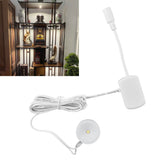 LED Under Cabinet Puck Lights Dimmable Ultra Thin Round Cabinet Light for Exhibition Halls Cabinets1 for 6
