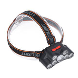 LED Headlamp 7 Lamp Beads High Brightness 4 Mode Waterproof USB Charging Head Band Light for Camping Maintenance In Australia - Darrahopens