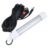 Submersible Fishing Light 16W AC12‑36V 1300lm LED Night Fishing Lure Bait Finder for Fish Tank AquariumWarm Light