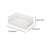 Butter Dish with Lid for Countertop Plastic Butter Keeper and Cutting Slot for Dividing and Storing Butter Container In Australia - Darrahopens