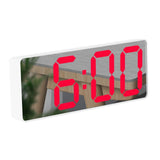 LED Digital Alarm Clock with Voice Control and Temperature Display Bedside Clock Adjustable Brightness Mirror Alarm In Australia - Darrahopens