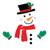 Christmas Snowman Fridge Magnets Waterproof Xmas Magnet Stickers Holiday Christmas Decorations for Garage Doors and Car Decor In Australia - Darrahopens