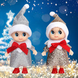 4 Pcs Christmas Baby Elf Doll Christmas Tiny Elf Doll Christmas Mini Elf Baby Doll Toys Baby Elves Dolls Toy for Kids Xmas Gift In Australia - Darrahopens