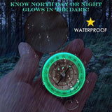 Luminous Compass Dad To Son Enjoy The Ride Gift for Camping Outdoor Activities Navigation Tool In Australia - Darrahopens