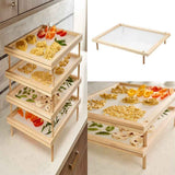 Pasta Drying Rack Herb Drying Rack Stackable Food Dryer for Household Kitchen Food and Vegetable Dehydration In Australia - Darrahopens