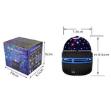 Star Night Light Projector for Kids 360 Degree Rotation LED Projection Lamp USB Colorful Gypsophila Lights In Australia - Darrahopens