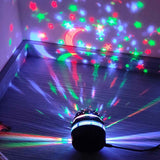 Star Night Light Projector for Kids 360 Degree Rotation LED Projection Lamp USB Colorful Gypsophila Lights In Australia - Darrahopens