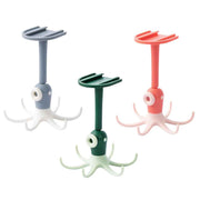 Kitchen 360° Rotated Hooks Punching Free Six Claw Hook Storage Rack for Cooking Accessories Cabinet Bathroom Organizer In Australia - Darrahopens